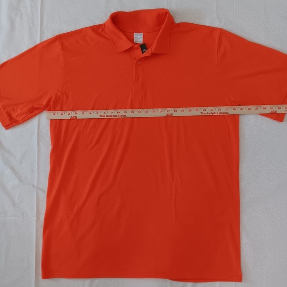 3XTG bright orange polo NWT - Picture 6 of 8